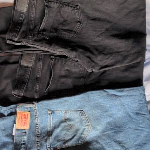 Levi's Lot 3 Pairs Jeans 314 312 Women's size 31